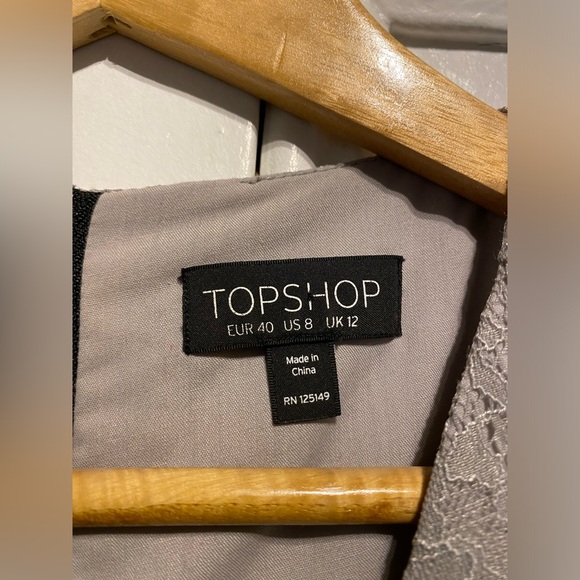 Topshop lacy mini dress - Picture 3 of 4